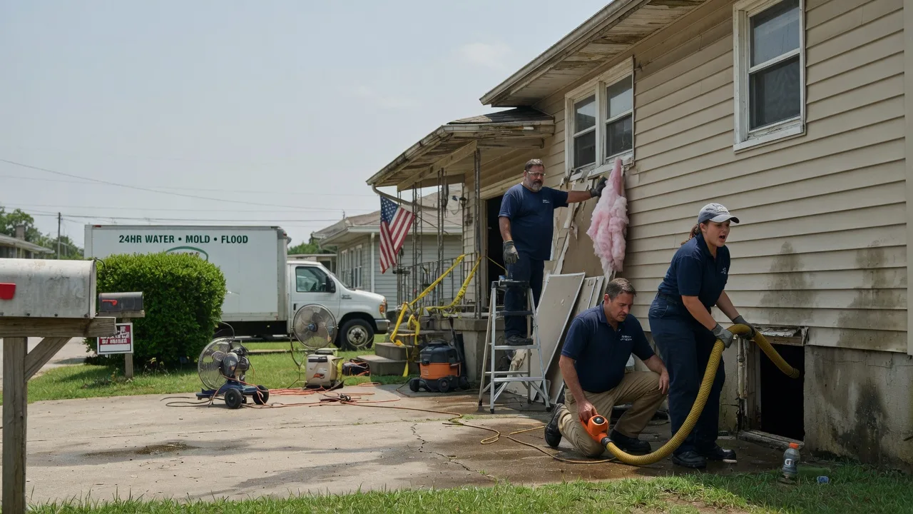 Water Damage Repair in Munday, WV near me